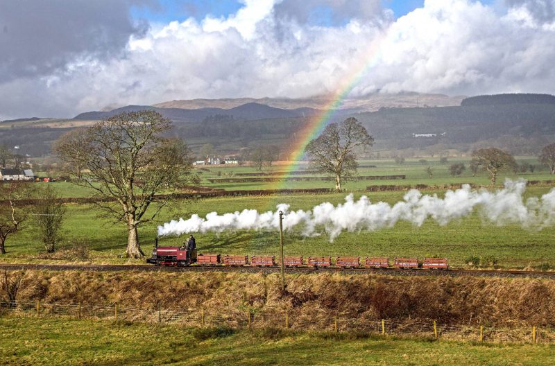 Welsh steam train